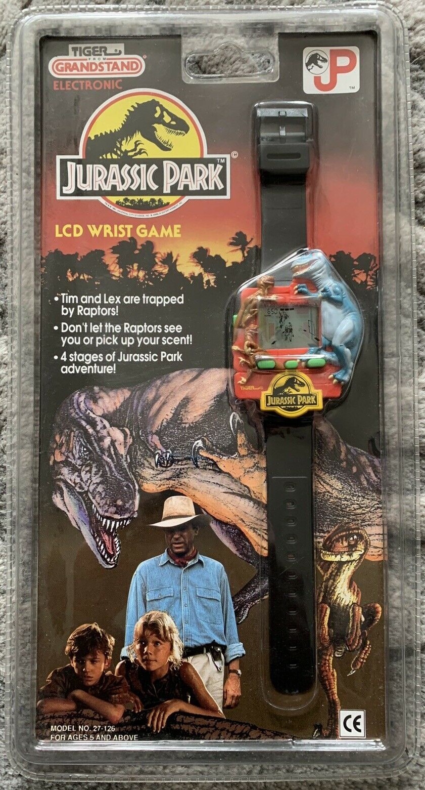 Vintage Jurassic Park Watch Analog Wristwatch T-rex 90s Dinosaur Movie  Promo Deadstock WORKING C3 - Etsy Israel