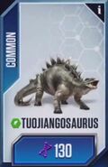 Tuojiangosaurus Old Card