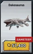 Dakosaurus card