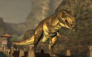 Tyrannosaurus as she appears in Jurassic Park: The Game.