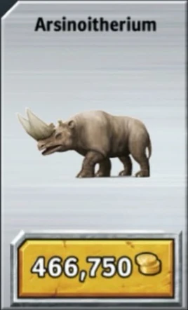 Arsinoitherium