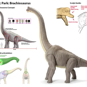 mattel jurassic world brachiosaurus