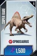 Spinosaurus card