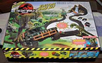 jurassic park train set