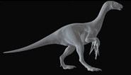 Textureless Therizinosaurus