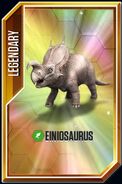 Einiosaurus card