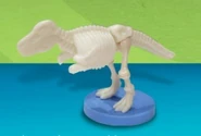 Glow-in-the-dark T-rex Skeleton Puzzle