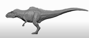 Old Giganotosaurus Model