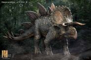 Stegoceratops concept art 2