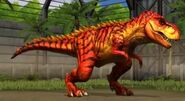 Main Generation of Tyrannosaurus in Jurassic World: The Game.