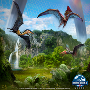 Pterosaur-Sanctuaries Jurassic World Alive