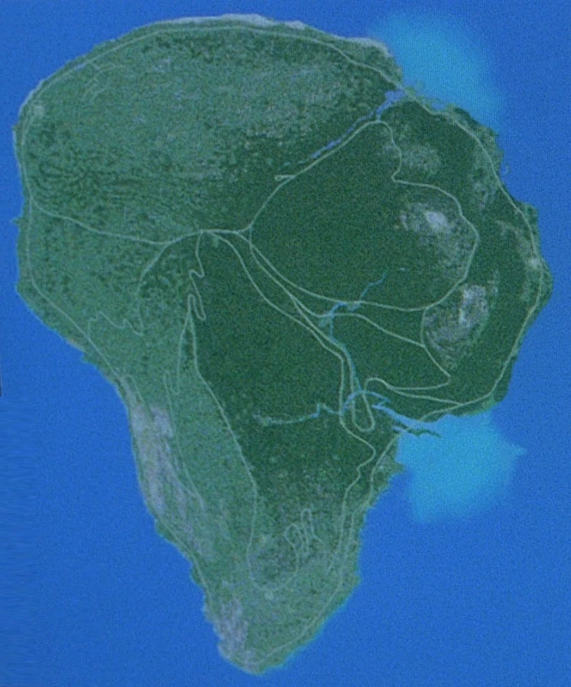 Острова парка юрского периода карта