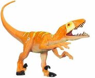 Velociraptor' mini-figure from the Jurassic Park 2009 toyline. (Image courtesy of JPToys.com)