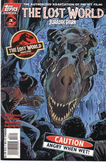 The Lost World: Jurassic Park (Topps) | Jurassic Park Wiki | Fandom