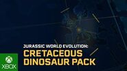 Jurassic World Evolution Cretaceous Dinosaur Pack Trailer