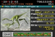 Coelophysis from Jurassic Park III: Park Builder.