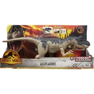 An Extreme Damage Roarin' Allosaurus figure