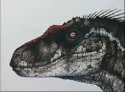 Concept art d'un raptor mâle de .