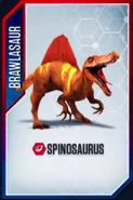 Spinosaurus Brawlasaur.png (169 KB) Brawlasaur card.