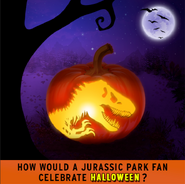 Celebrate Halloween for Jurassic Park