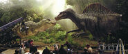 T-Rex Spinosaurus