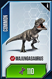 Majungasaurus Card