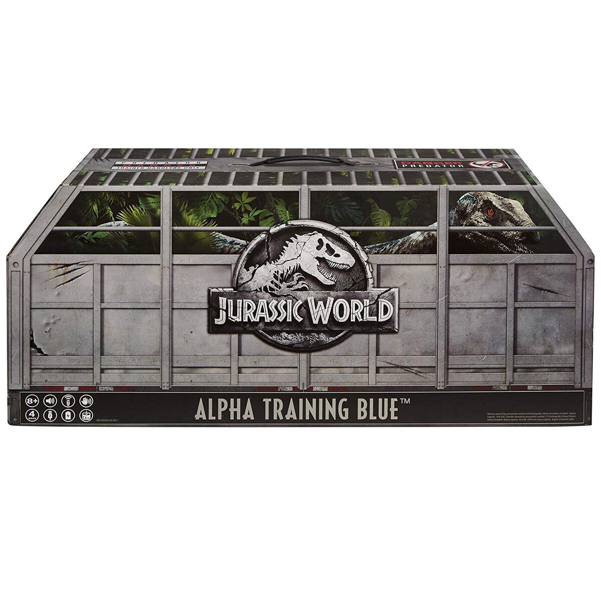 JURASSIC WORLD ALPHA TRAINING BLUE Dinosaur : Toys & Games