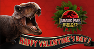 Jurassic Park Builder Happy Valentine's Day!
