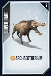 Archaeotherium New Card