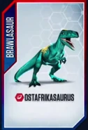 Brawlasaur card