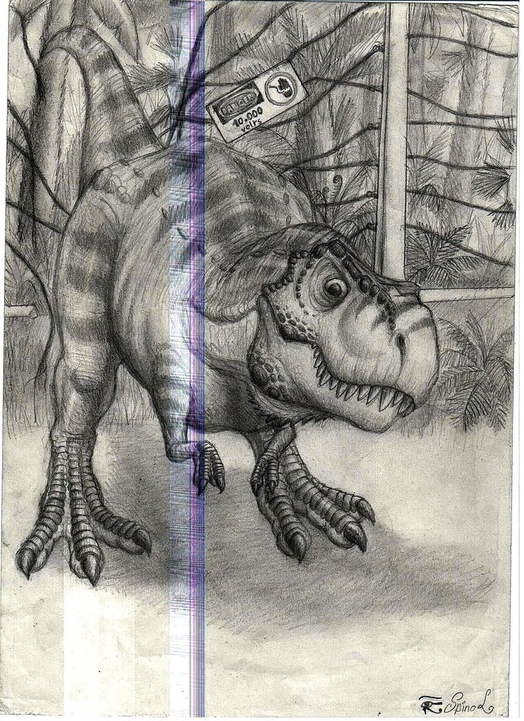 More progress of drawing T-Rex! #dinosaur #drawing  #jurassicworldfallenkingdom #jurassicword #tyrannosa… | Jurassic world  fallen kingdom, Falling kingdoms, Jurassic