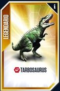 Tarbosaurus card