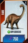 Diplodocus card