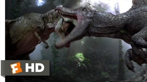 Jurassic Park 3 (3 10) Movie CLIP - Spinosaurus vs