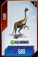 Galliminus card