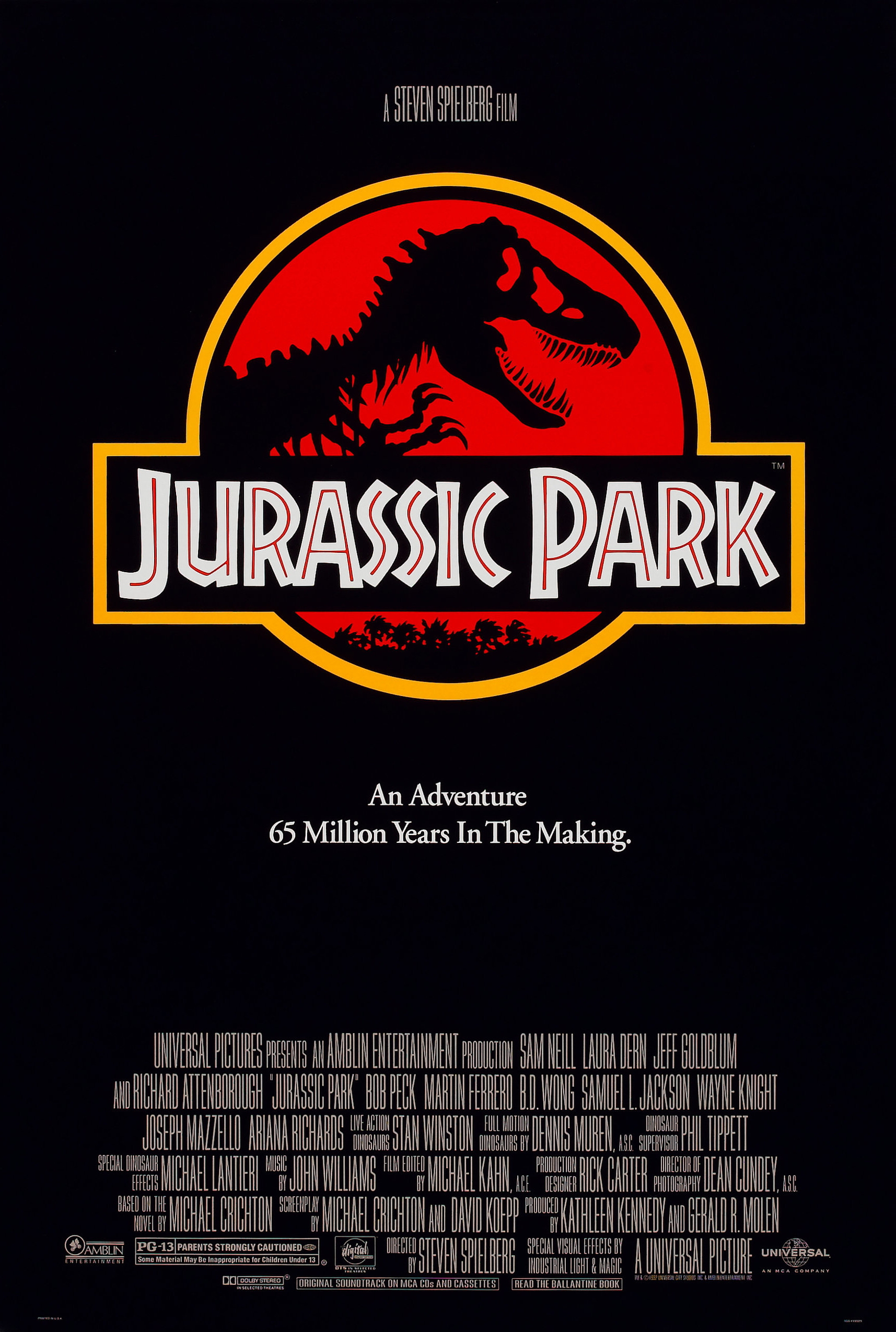 Jurassic Park Film Script Jurassic Park Wiki Fandom