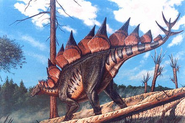 Stegosaurus skrepnick