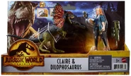 Claire and Dilophosaurus