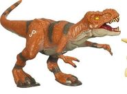 Tyrannosaurus rex mini-figure 2 from the Jurassic Park 2009 toyline (Image courtesy of JPToys.com)