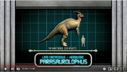 Parasaurolophus in Jurassic Park: Explorer.