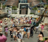 Blue Pteranodons from Jurassic World.