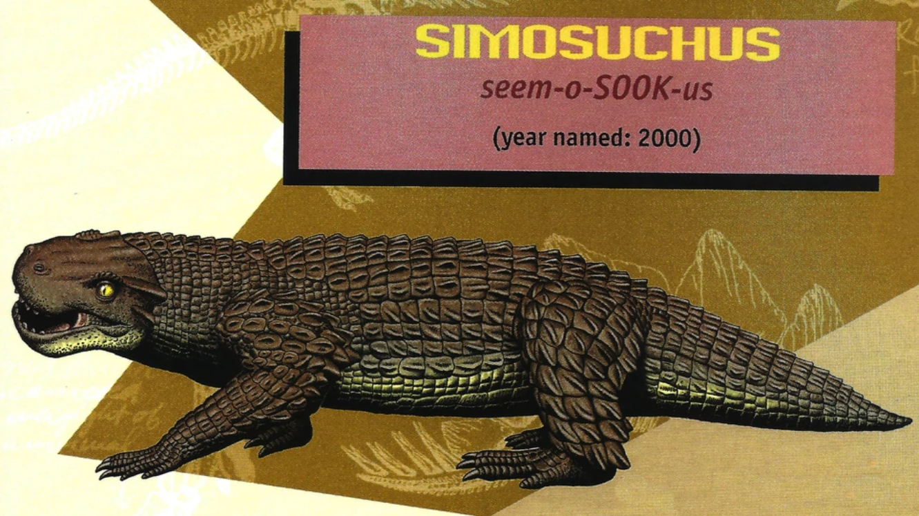 Diplocaulus, deinosuchus, titanoboa, kaprosuchus, Sarcosuchus