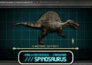 Jurassic Park Explorer Spinosaurus