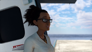 Mae arrived Isla Nublar