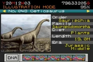 Cetiosaurus from Jurassic Park III: Park Builder.