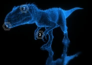 Indominus rex 3D Blueprint (Camp Cretaceous website)