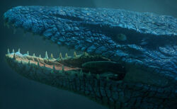 Jurassic World Mosasaurus Takes a Bite Out of Iron Studios