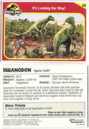 Die-Cast: Jurassic Park collector's card