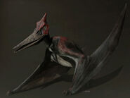 Jurassic World Pteranodon concept art made by artist Ian Joyner.