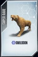 Smilodon card